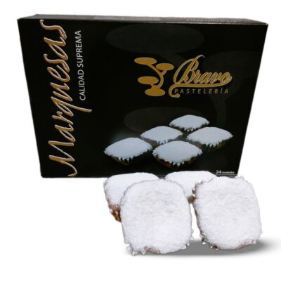 Marquesas 24 unidades Marquesas, mazapán, almendra, Pastelería Bravo