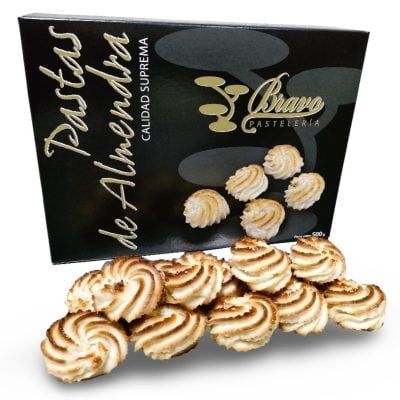Pastas de Almendra Pastelería Bravo Pastas de Almendra, mazapán, Pastelería Bravo