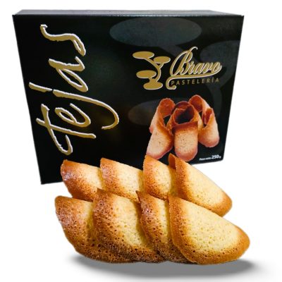 Tejas Pastelería Bravo 4 Tejas de Almendra Pastelería Bravo