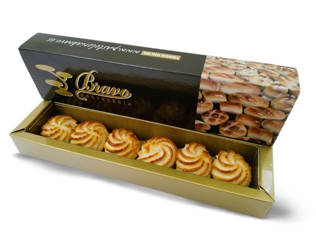 Caja Regalo de Pastas de Almendra Caja Regalo de Pastas de Almendra