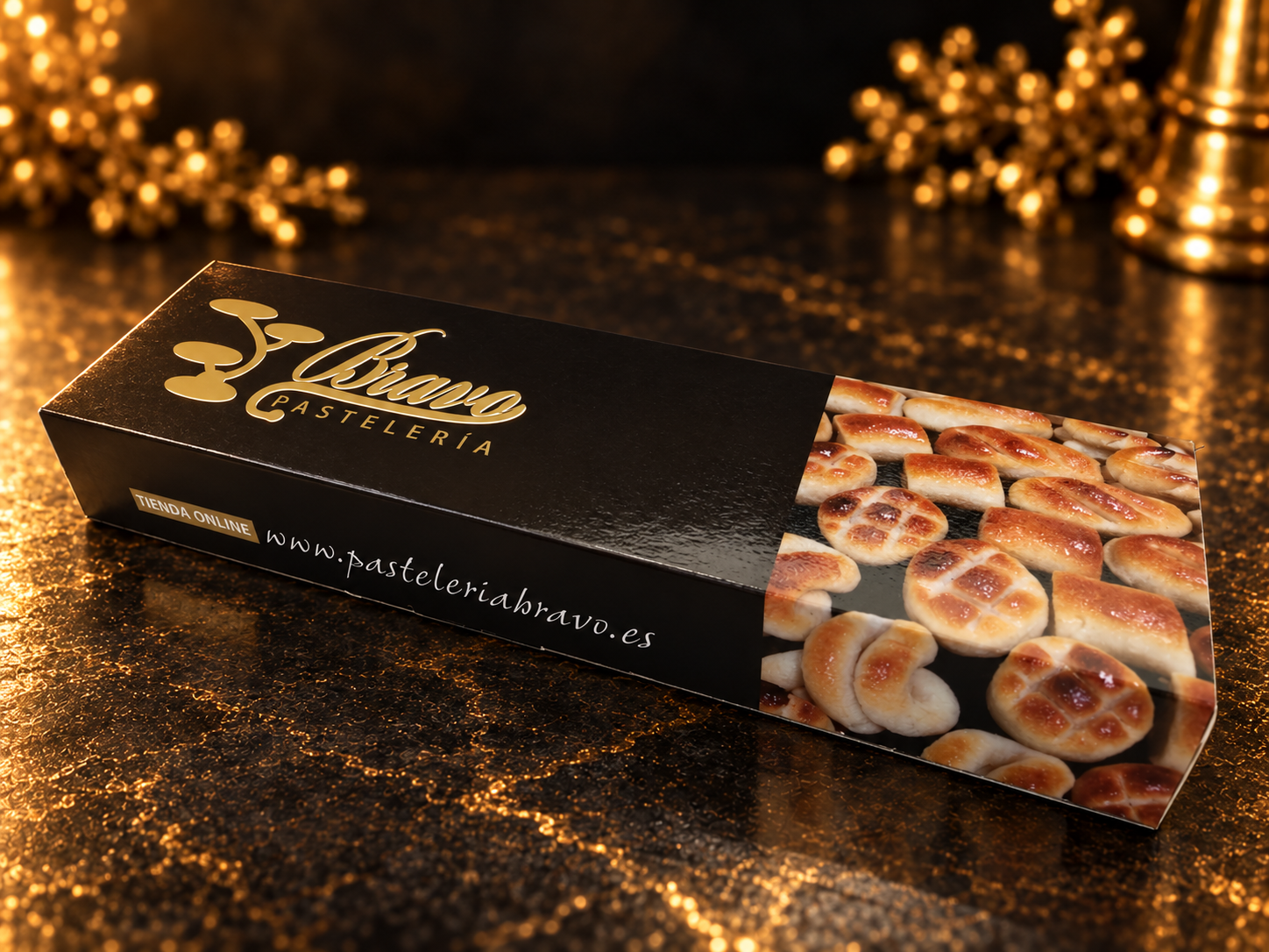 Cajita Regalo Pastas de Almendra Cajita Regalo Pastas de Almendra