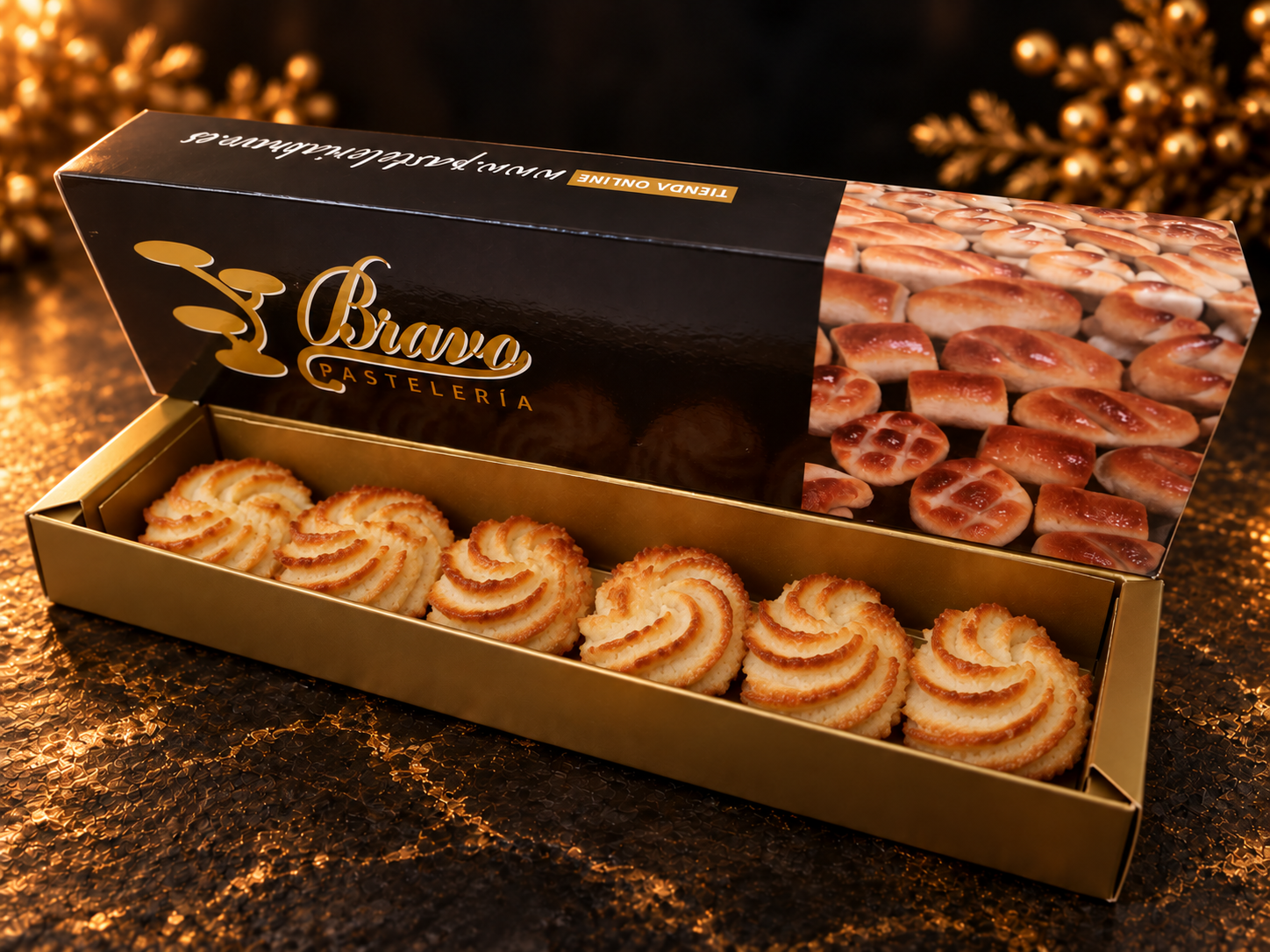 Cajita Regalo Pastas de Almendra Cajita Regalo Pastas de Almendra