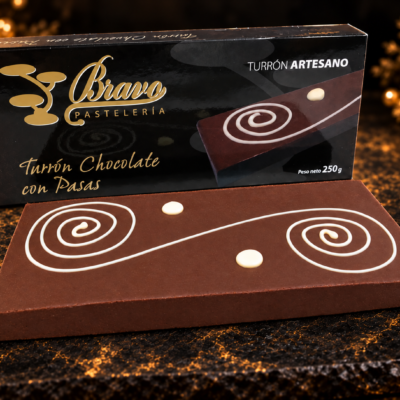 Turrón Chocolate con Pasas Turrón Chocolate con Pasas