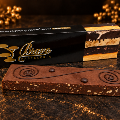 Turrón Mini Chocolate con Almendras