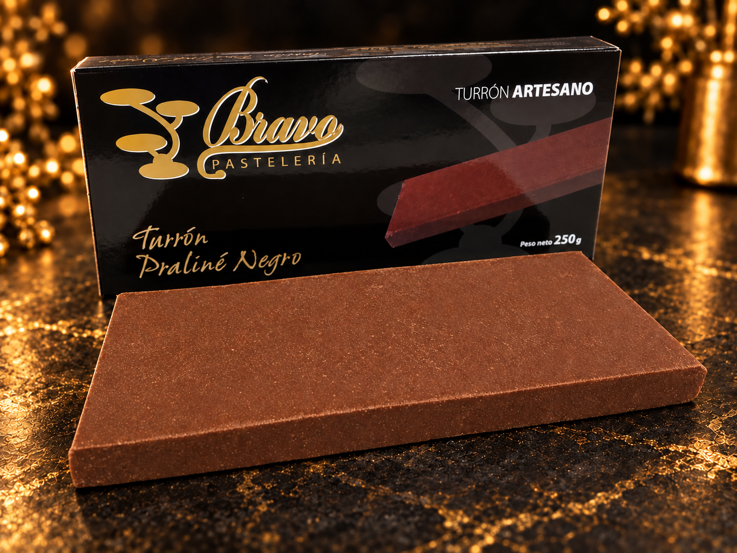 Turrón Praliné Negro Turrón Praliné Negro